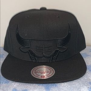Chicago Bulls NBA Cropped XL LOGO Mitchell & Ness